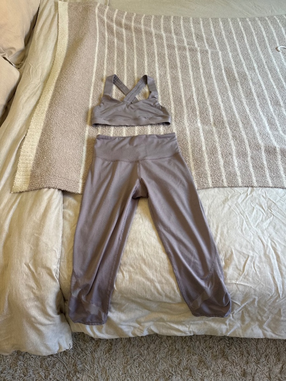 Lavender workout set